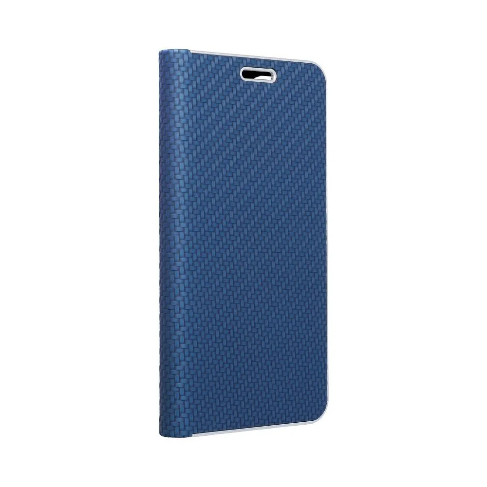 Φωτογραφία προϊόντος: . LUNA Book Carbon for iPhone 7 / 8 / SE 2020 / SE 2022 blue