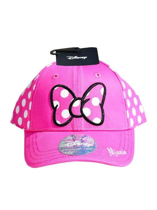 Φωτογραφία προϊόντος: Παιδικό Καπέλο Authentic Pink Minnie Mouse Dots Hat Disney με ρυθμιζόμενο κούμπωμα