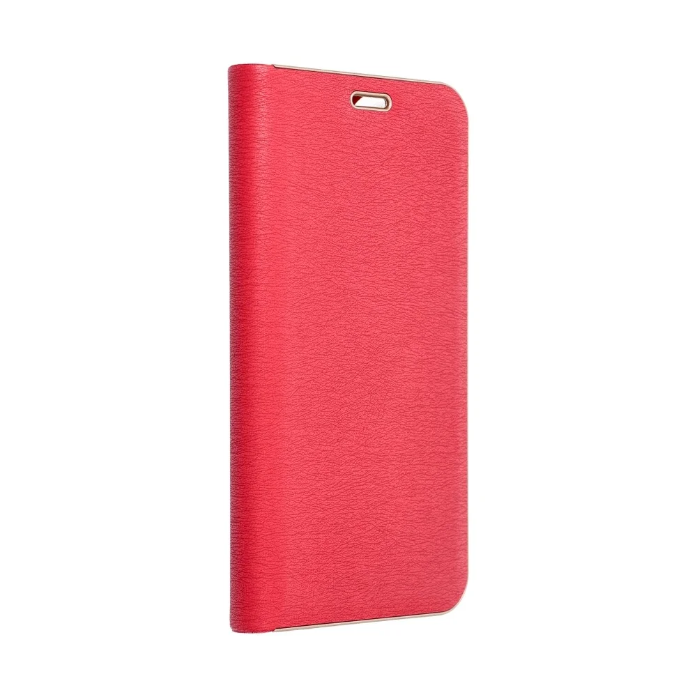 Φωτογραφία προϊόντος: . LUNA Book Gold for SAMSUNG S22 red