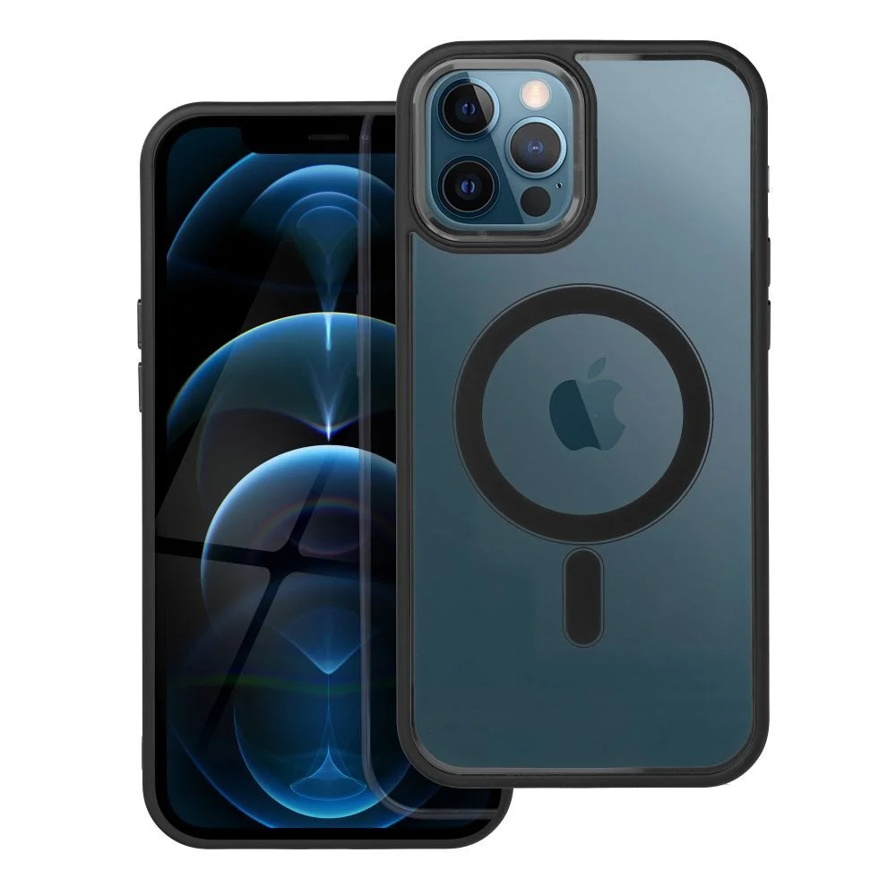 Φωτογραφία προϊόντος: . COLOR EDGE MAG COVER case compatible with MagSafe for IPHONE 12 Pro Max black