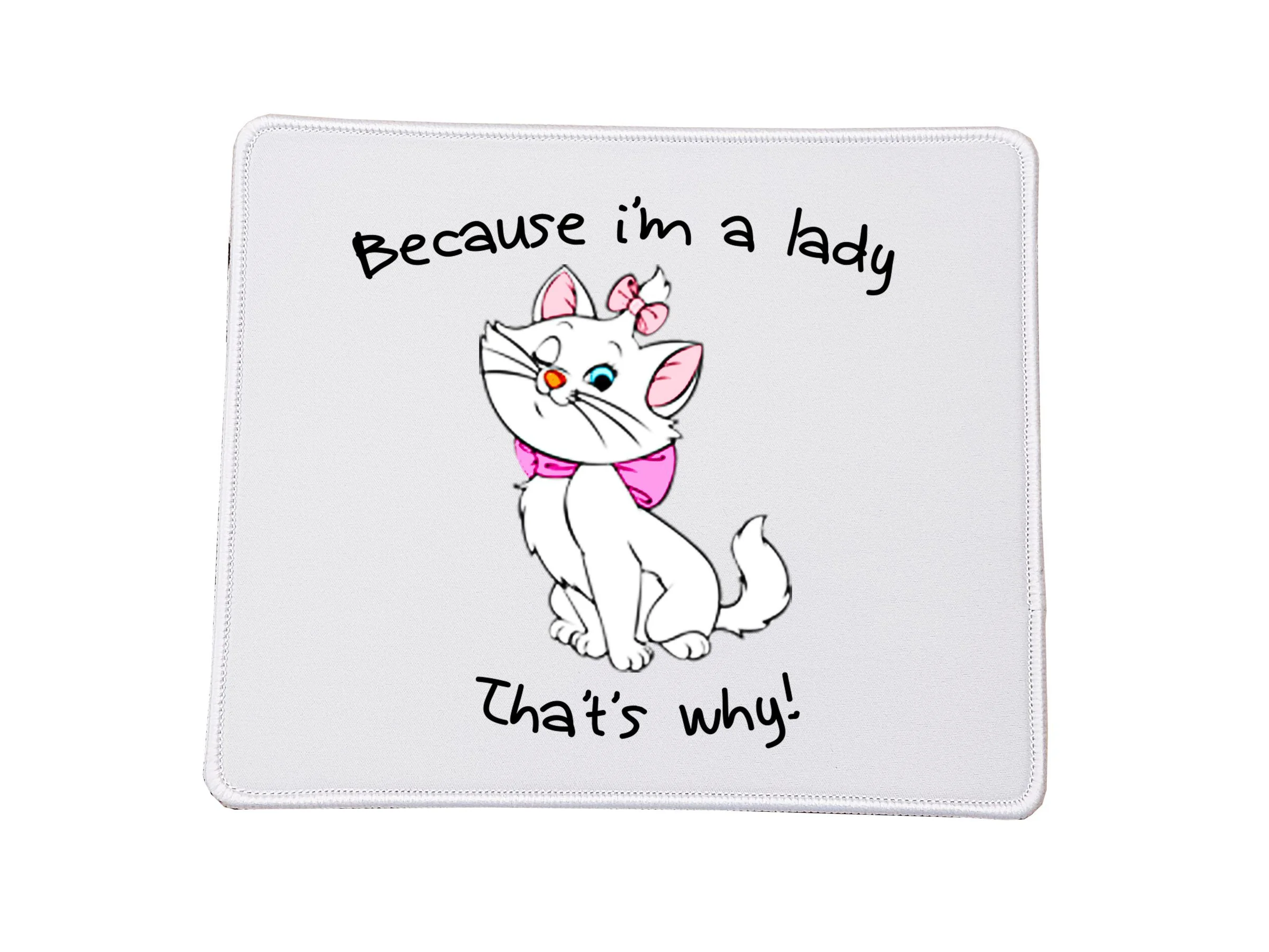 Φωτογραφία προϊόντος: Mousepad Αριστόγατες Μαρί Aristocats Lady 23x20cm no1 Ποιοτικού Υλικού Αντοχής