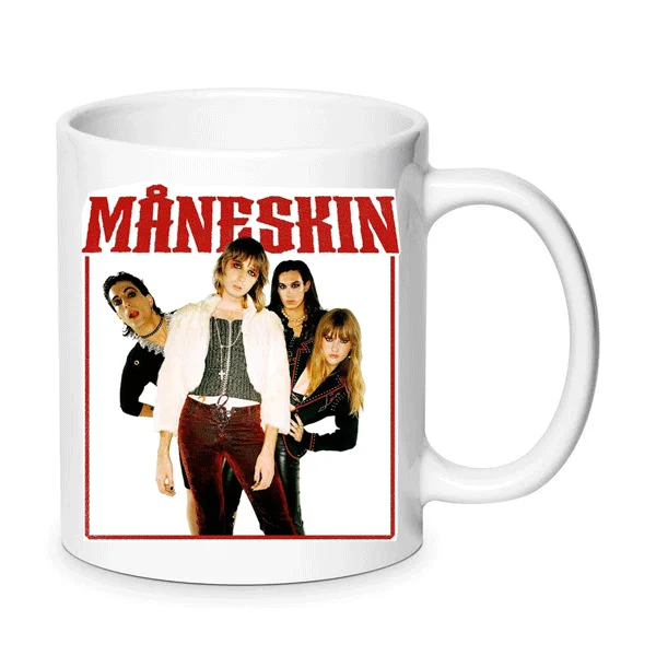 Φωτογραφία προϊόντος: Κούπα Maneskin no3 κεραμική λευκή 330ml
