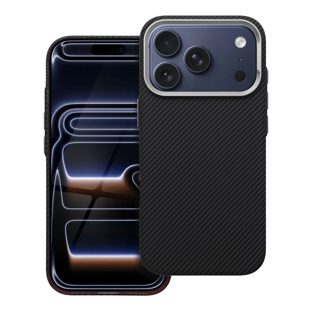Φωτογραφία προϊόντος: . Case KEVLAR compatible with MagSafe for IPHONE 17 black