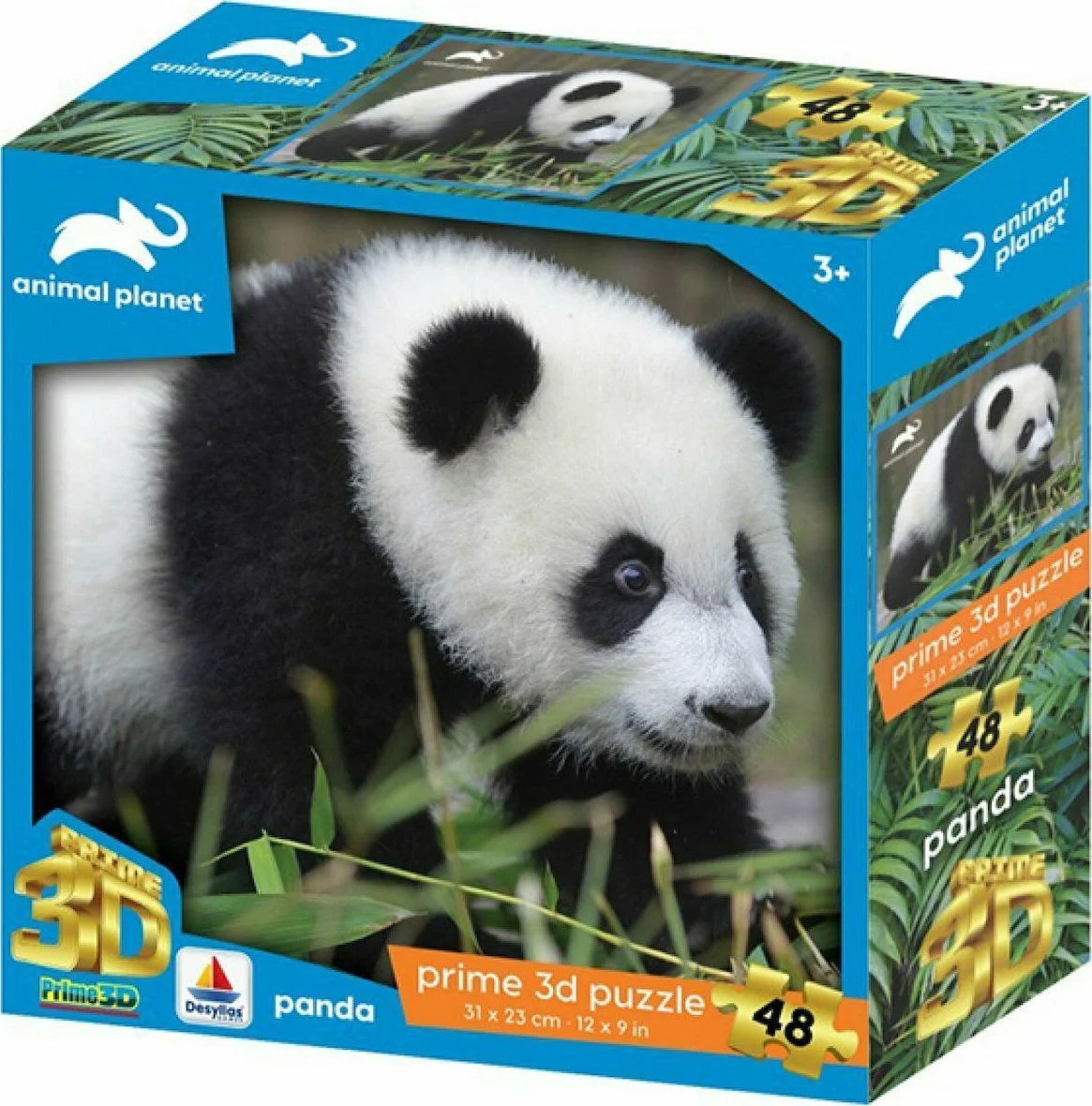 Φωτογραφία προϊόντος: SUPER 3D PUZZLE Animal Planet-Panda 48 ΚΟΜΜΑΤΙΑ