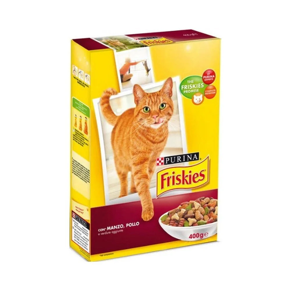 Φωτογραφία προϊόντος: Friskies Κροκέτα Βοδινό Κοτόπουλο Λαχανικά 400gr