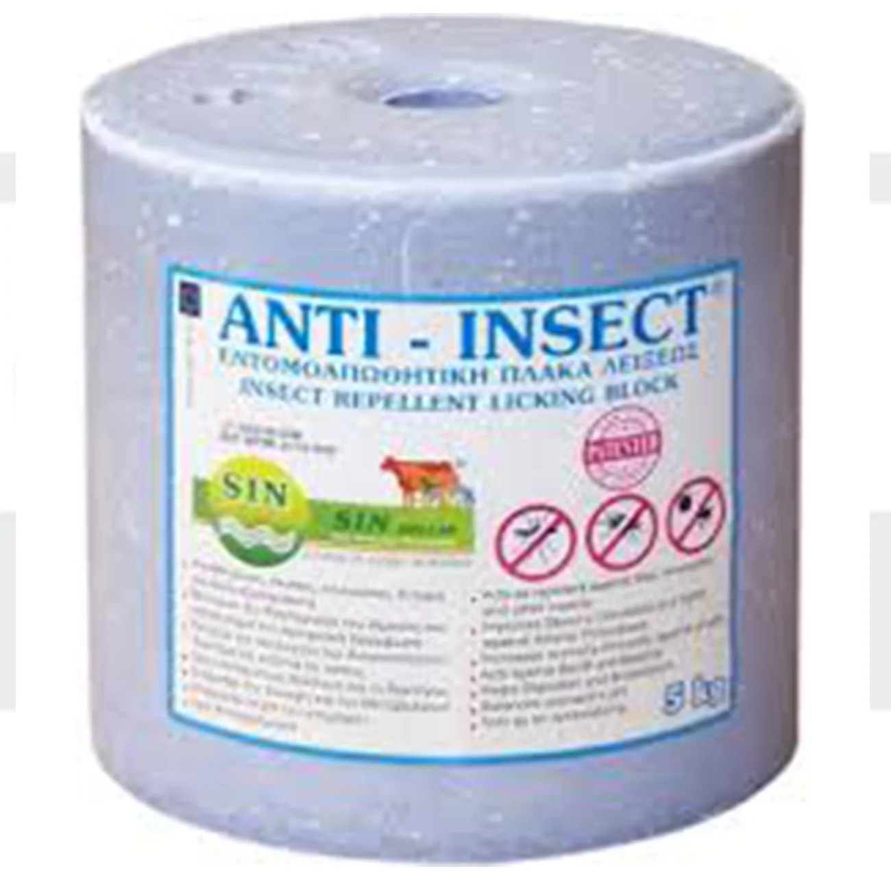 Φωτογραφία προϊόντος: OEM Anti-insect Εντομοαπωθητική Πλάκα Λείξεως 3kg
