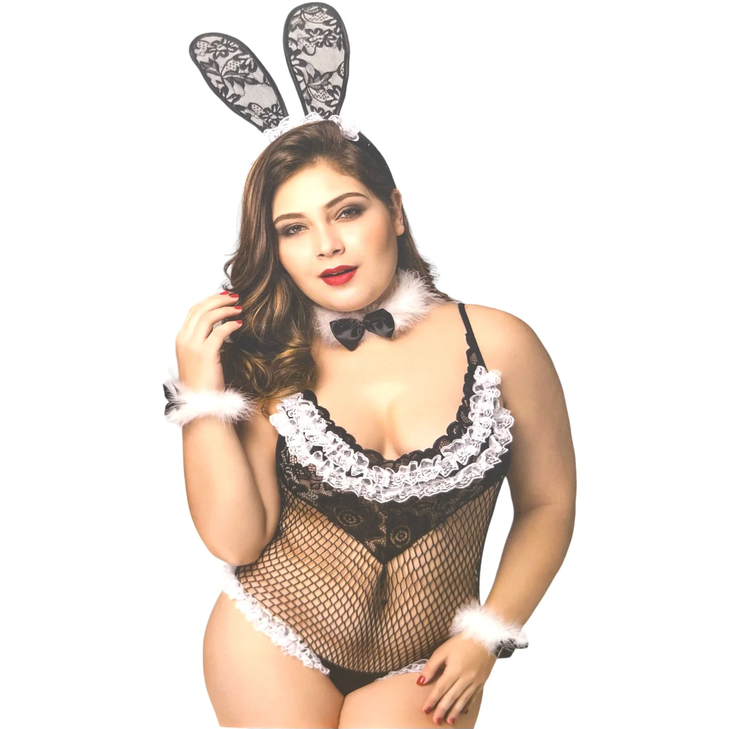 Φωτογραφία προϊόντος: Sexy σύνολο bunny girl για plus size