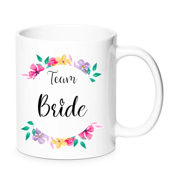 Φωτογραφία προϊόντος: Team Bride mug Μελλοντική νύφη κούπα no8 κεραμική 330ml
