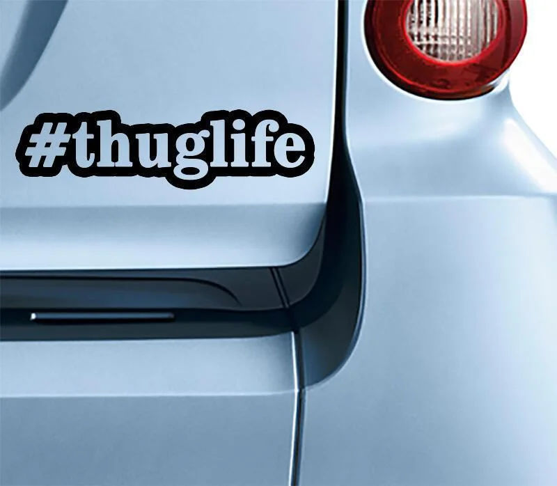 Φωτογραφία προϊόντος: Αυτοκόλλητο #thuglife