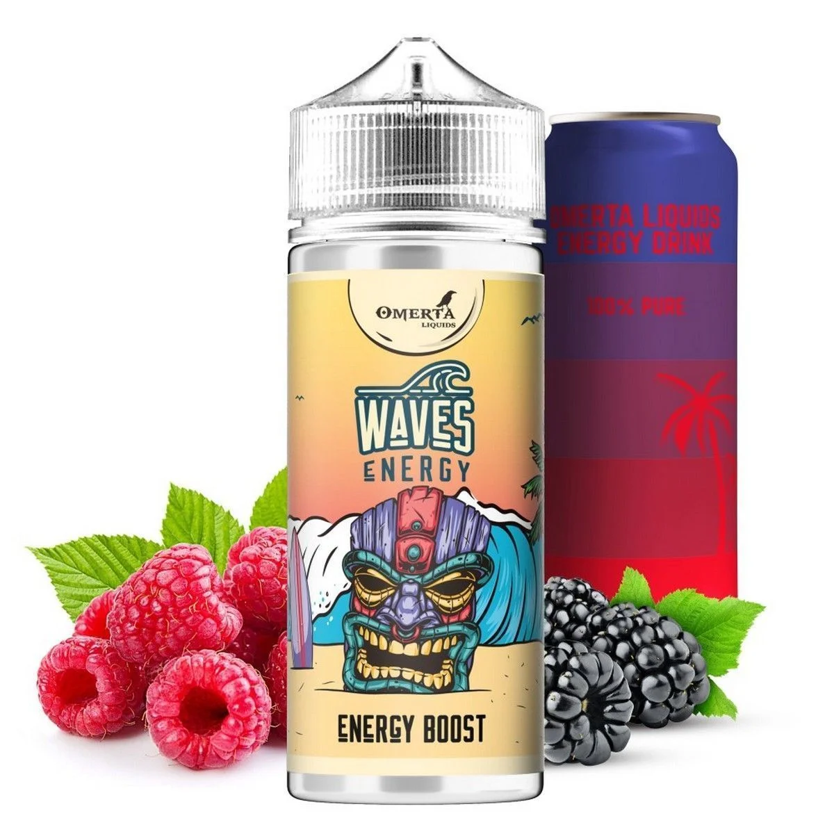 Φωτογραφία προϊόντος: Omerta Waves Energy Flavor Shot Energy Boost 30ml/120ml