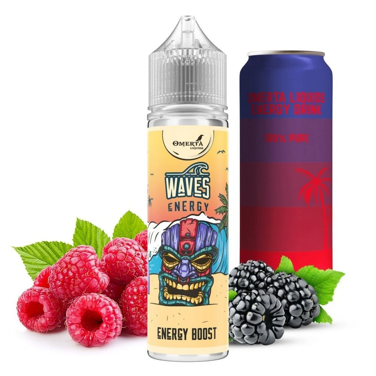Φωτογραφία προϊόντος: Omerta Waves Energy Flavor Shot Energy Boost 15ml/60ml