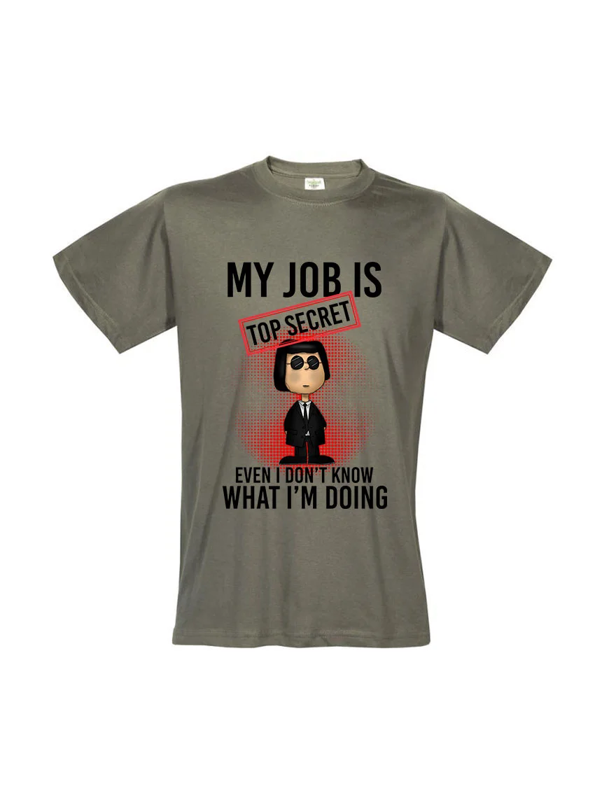 Φωτογραφία προϊόντος: My Job is T-shirt 268 KHAKI
