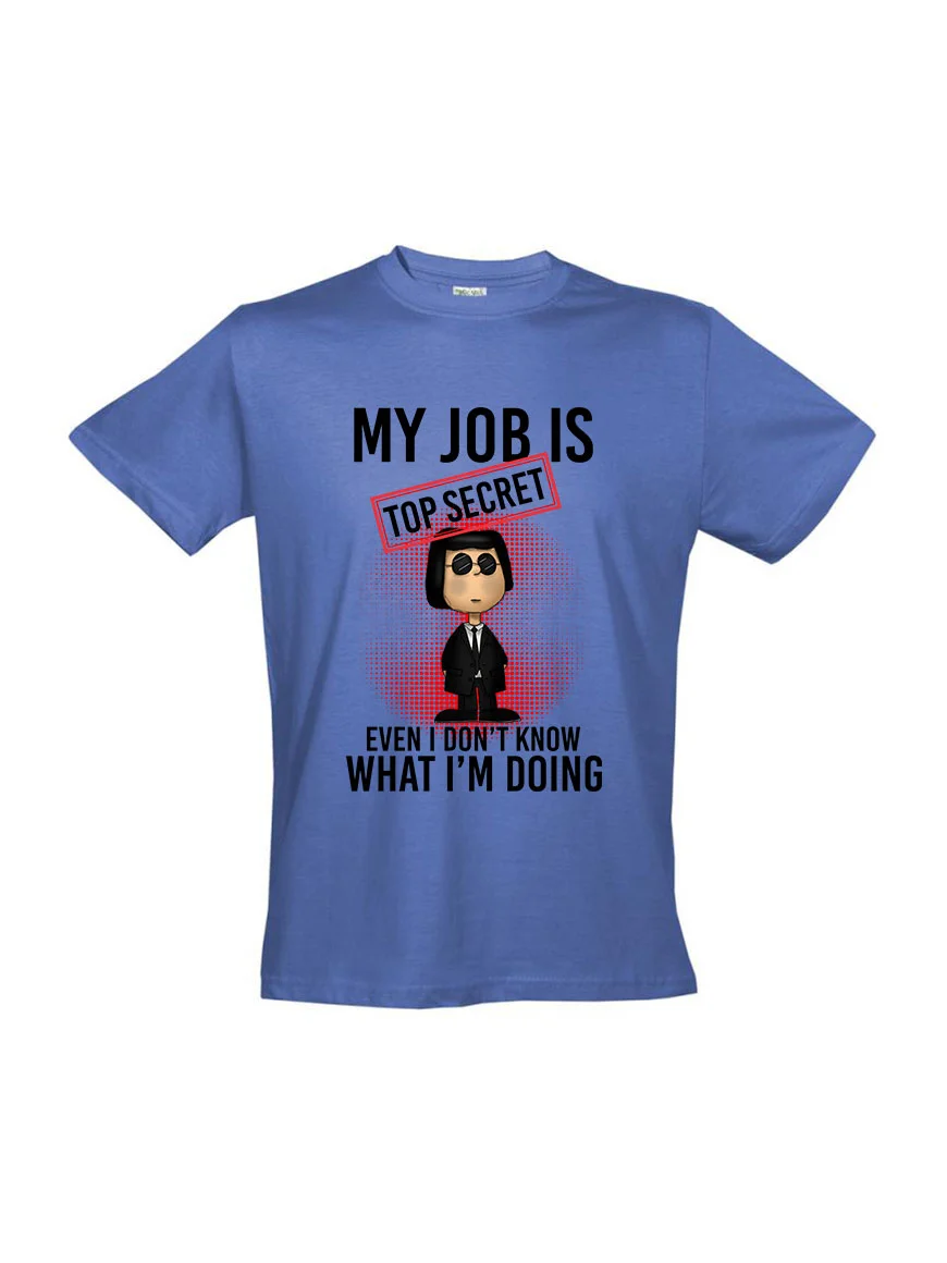 Φωτογραφία προϊόντος: My Job is T-shirt 241/256 ROYAL BLUE
