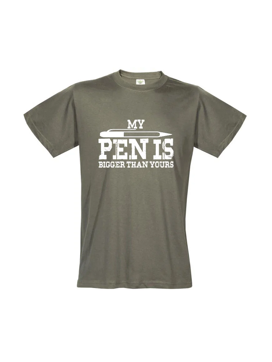 Φωτογραφία προϊόντος: My Pen is T-shirt 268 KHAKI