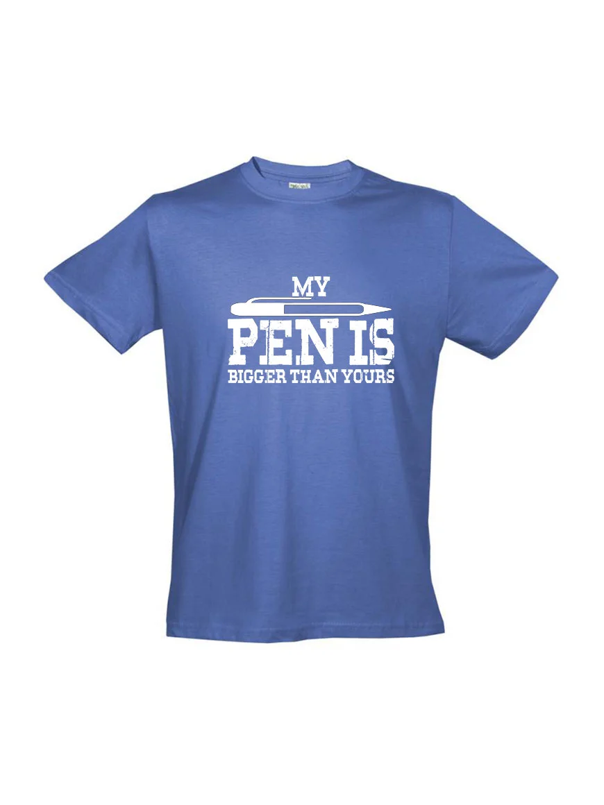 Φωτογραφία προϊόντος: My Pen is T-shirt 241/256 ROYAL BLUE
