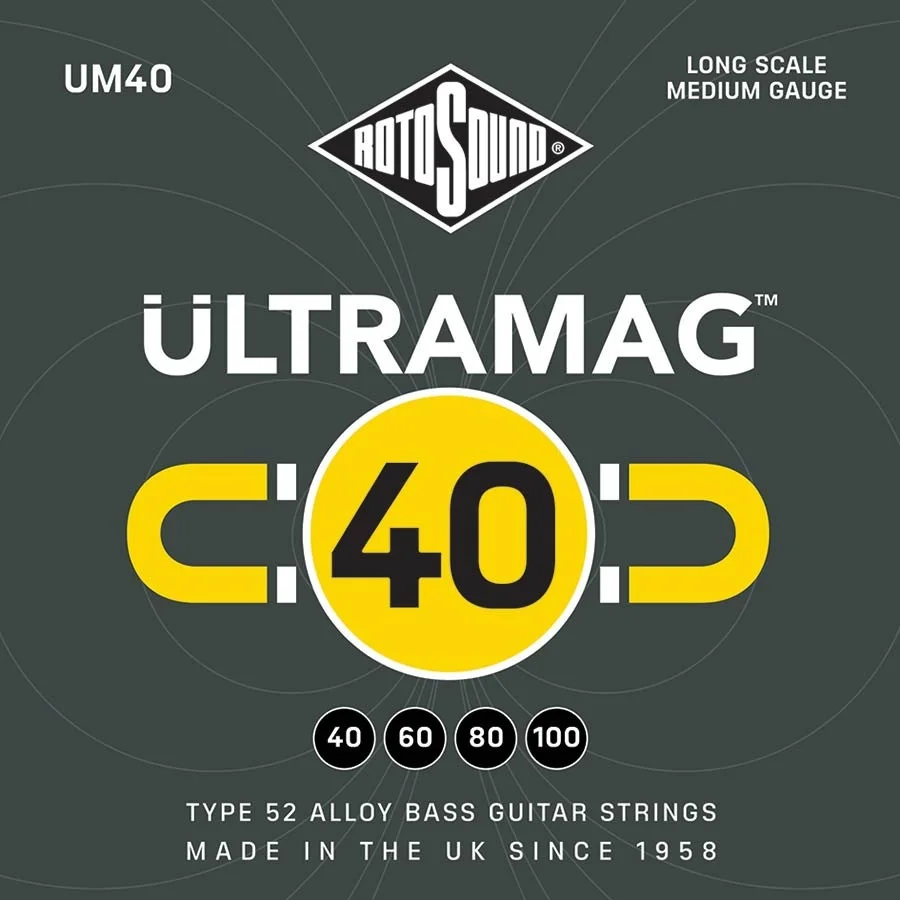 Φωτογραφία προϊόντος: ROTOSOUND UM 40 Μπάσσου 40-100