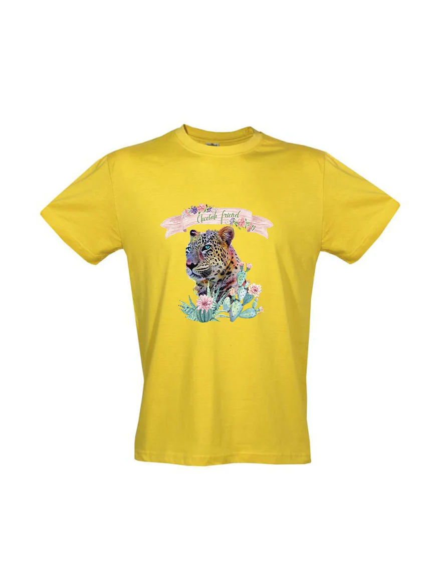 Φωτογραφία προϊόντος: Cheetah Friend T-shirt 302 YELLOW