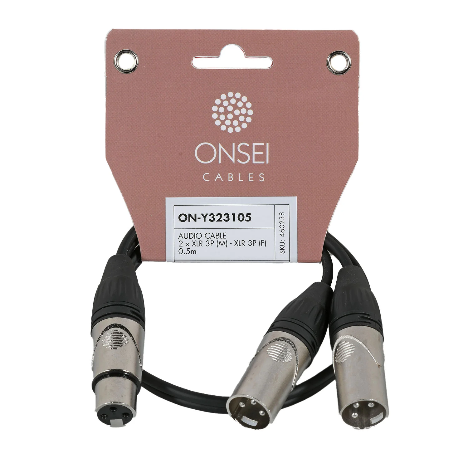 Φωτογραφία προϊόντος: Onsei XLR Female / x2 XLR Male 0.5m