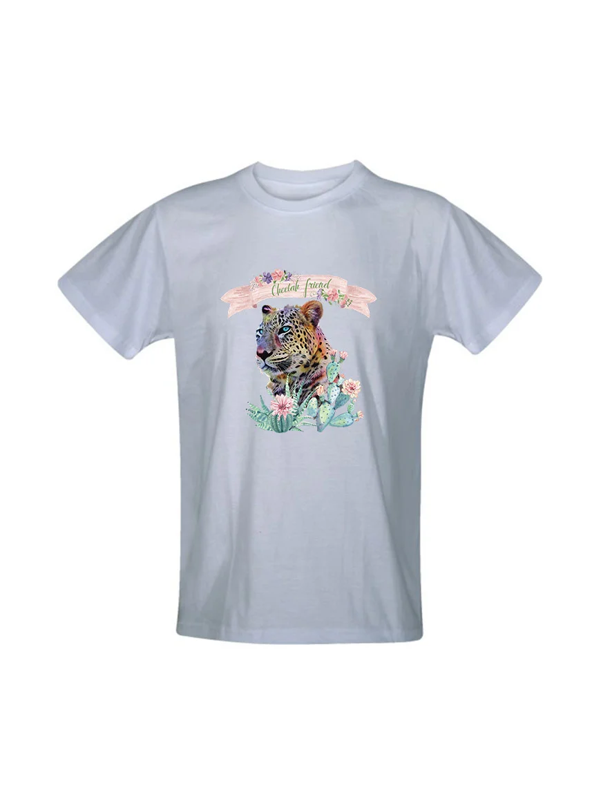 Φωτογραφία προϊόντος: Cheetah Friend T-shirt 102/105 WHITE