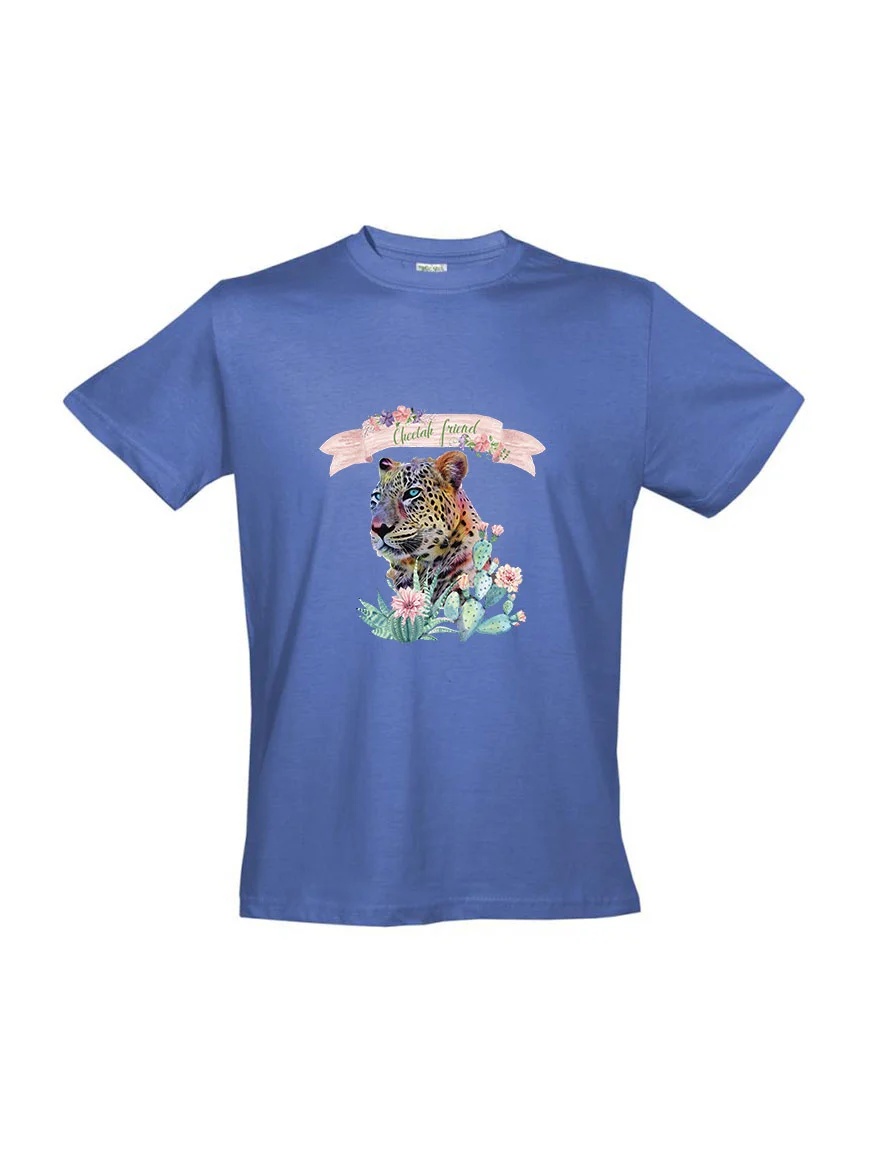Φωτογραφία προϊόντος: Cheetah Friend T-shirt 241/256 ROYAL BLUE