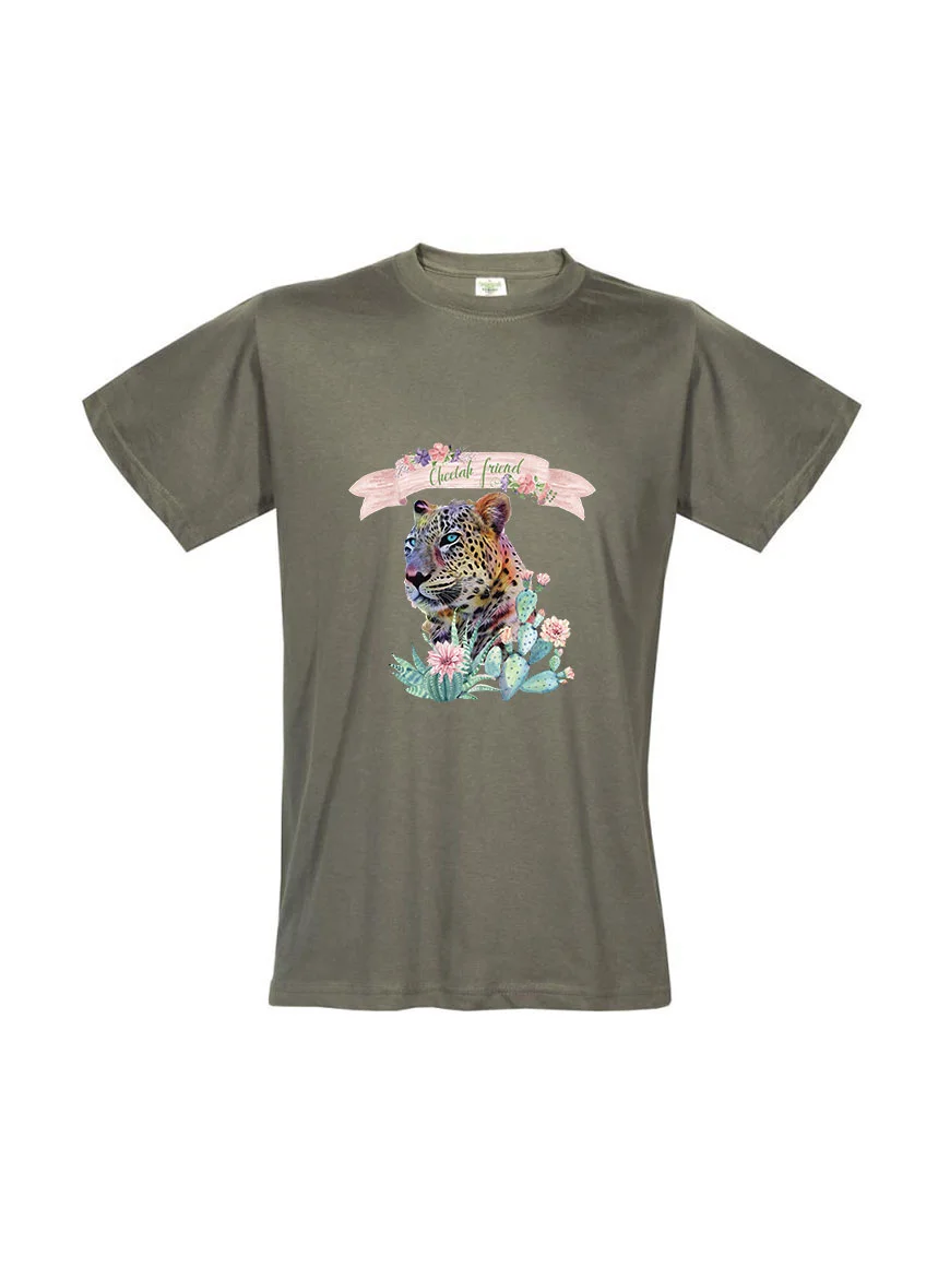 Φωτογραφία προϊόντος: Cheetah Friend T-shirt 268 KHAKI
