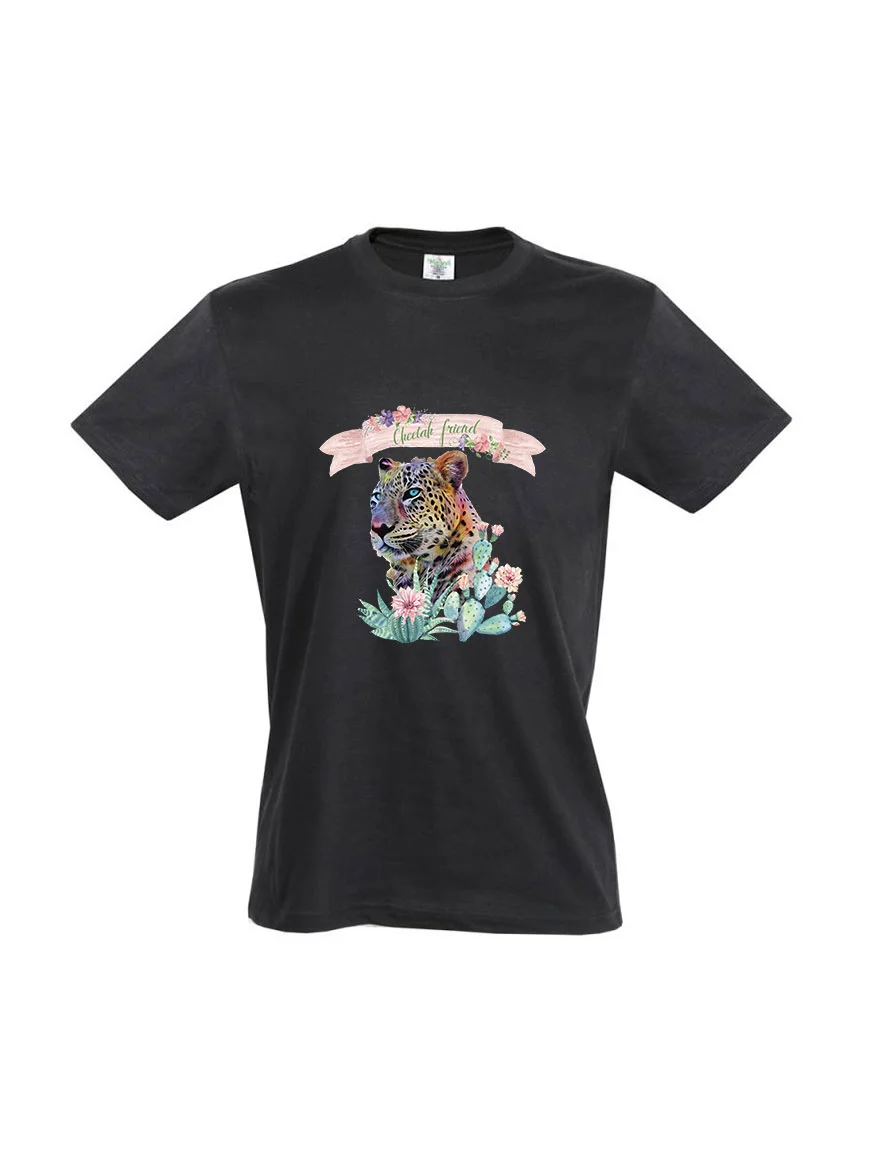 Φωτογραφία προϊόντος: Cheetah Friend T-shirt 312 BLACK