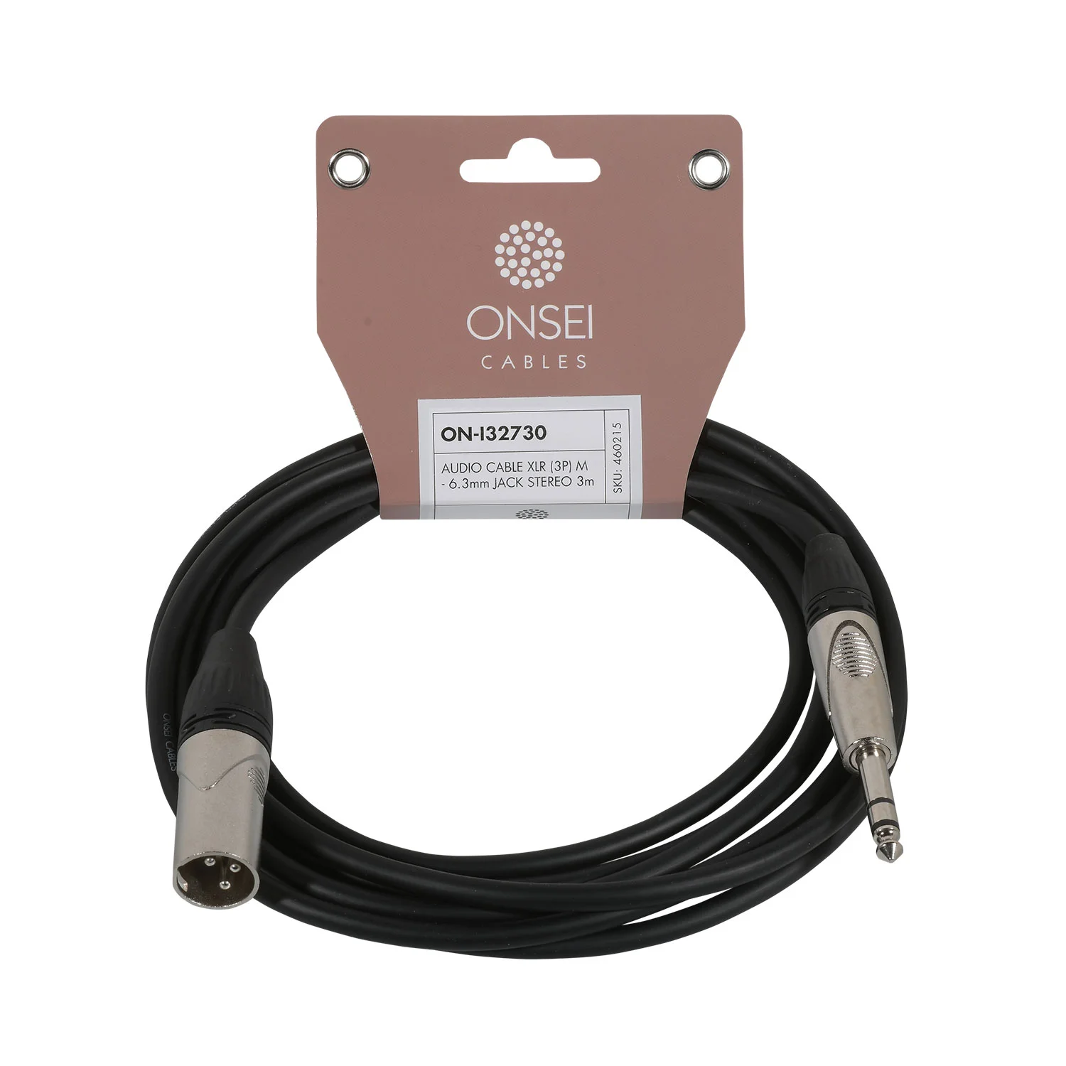 Φωτογραφία προϊόντος: Onsei XLR Male / Jack Balanced Cable 3m