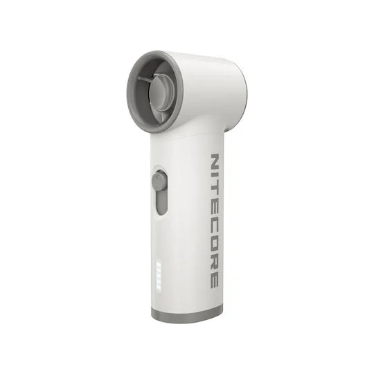 Φωτογραφία προϊόντος: NiteCore Lightweight Mini Handheld Fan NEF01 Lite Frost White (9110101563)
