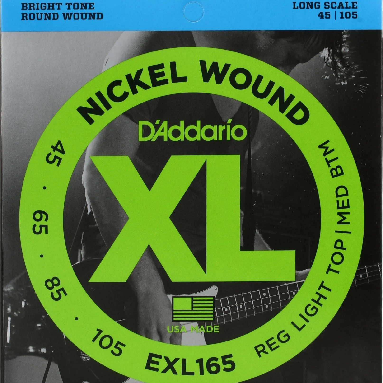 Φωτογραφία προϊόντος: D'ADDARIO Daddario EXL 165 45-105