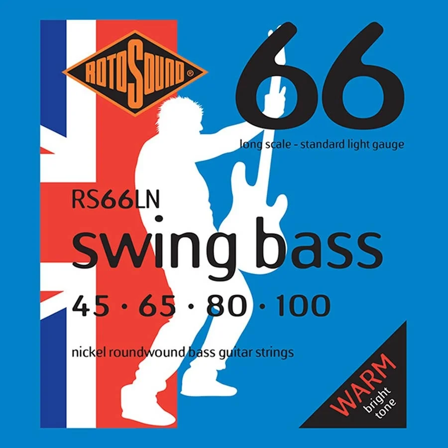 Φωτογραφία προϊόντος: ROTOSOUND RS 66 LN Μπασσου 45-100