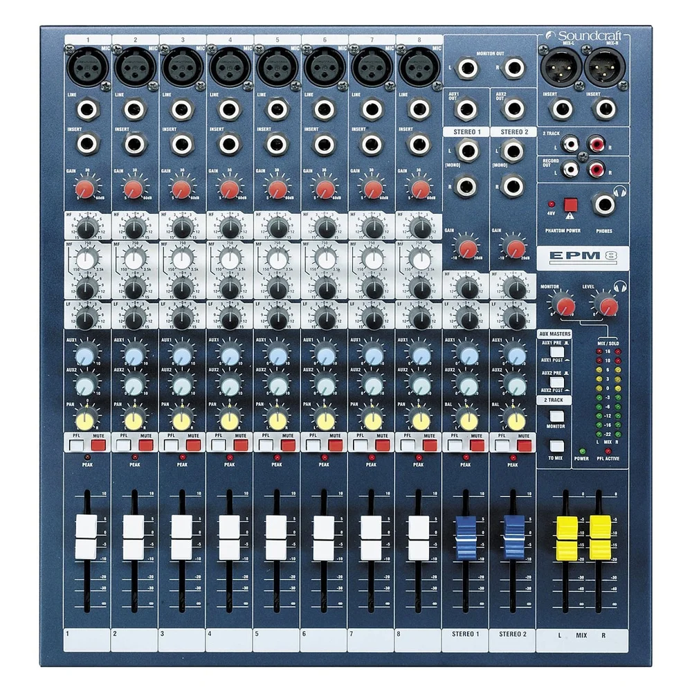 Φωτογραφία προϊόντος: Soundcraft Spirit EPM8