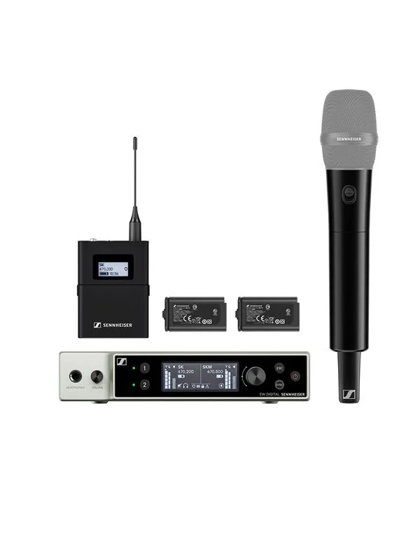 Φωτογραφία προϊόντος: SENNHEISER EW-DX-SK-SKM-S- BASE-SET-R1-9 (520-607.8)