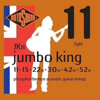 Φωτογραφία προϊόντος: ROTOSOUND JK 11 Ακουστικής 11-52