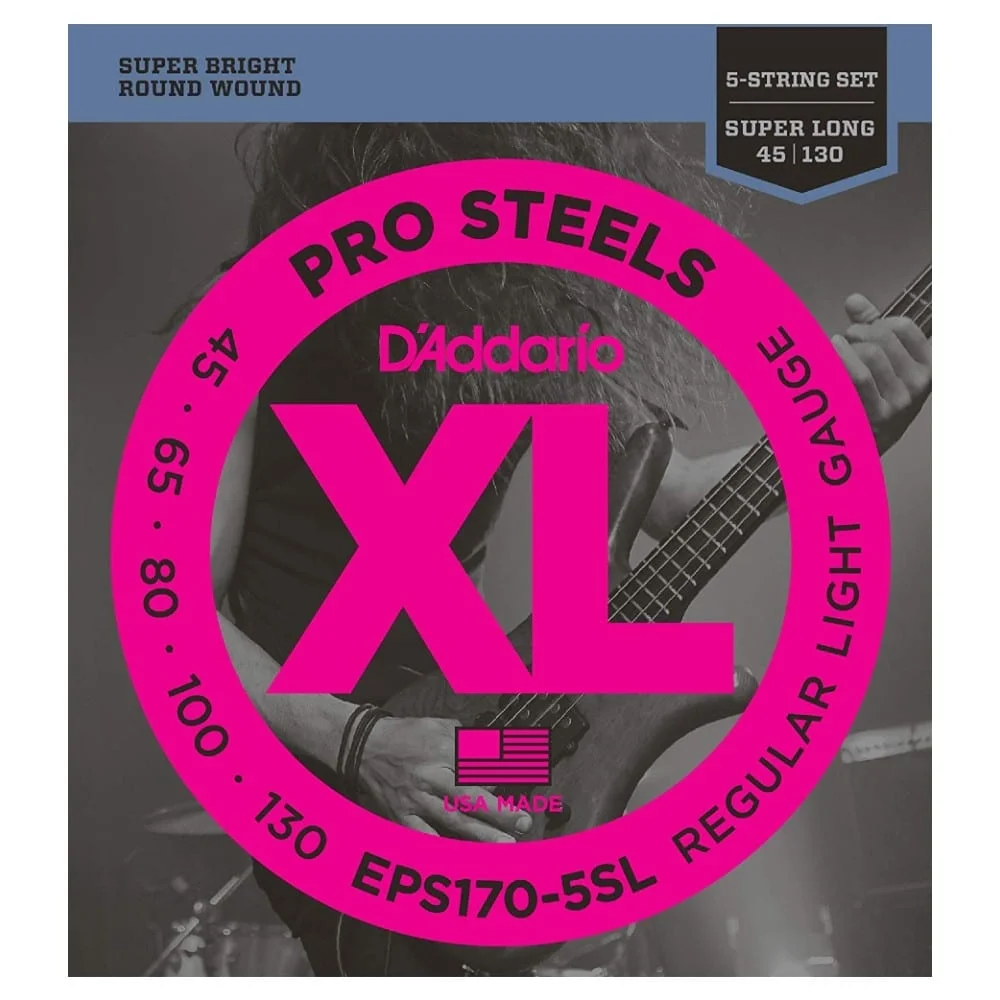 Φωτογραφία προϊόντος: D'ADDARIO Daddario EPS170-5SL (45-130)