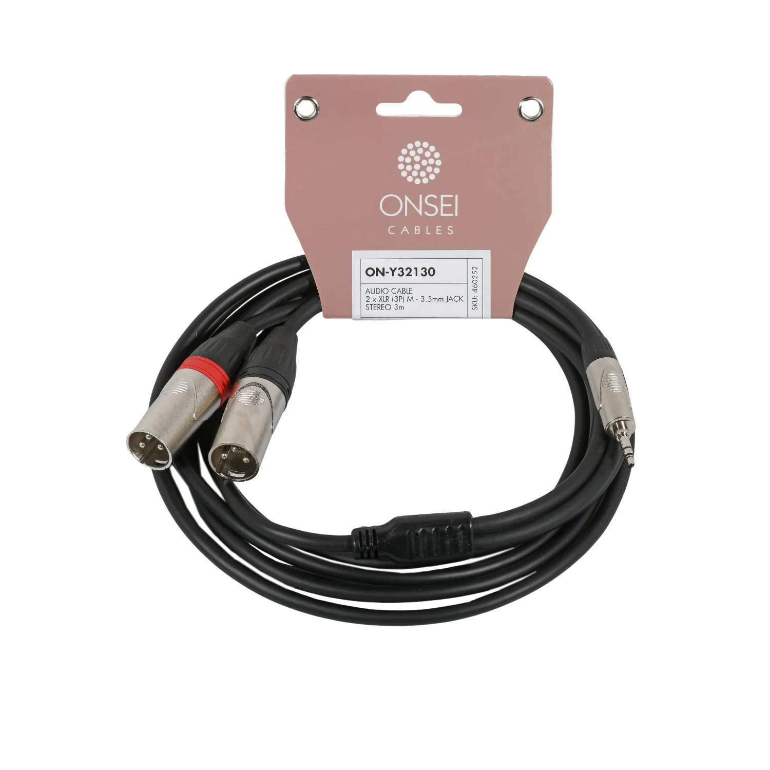 Φωτογραφία προϊόντος: Onsei Minijack / x2 XLR Male 3m