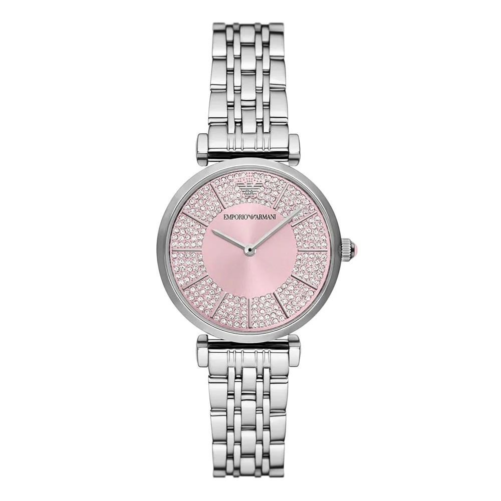 Φωτογραφία προϊόντος: EMPORIO ARMANI Silver Stainless Steel Bracelet AR11686