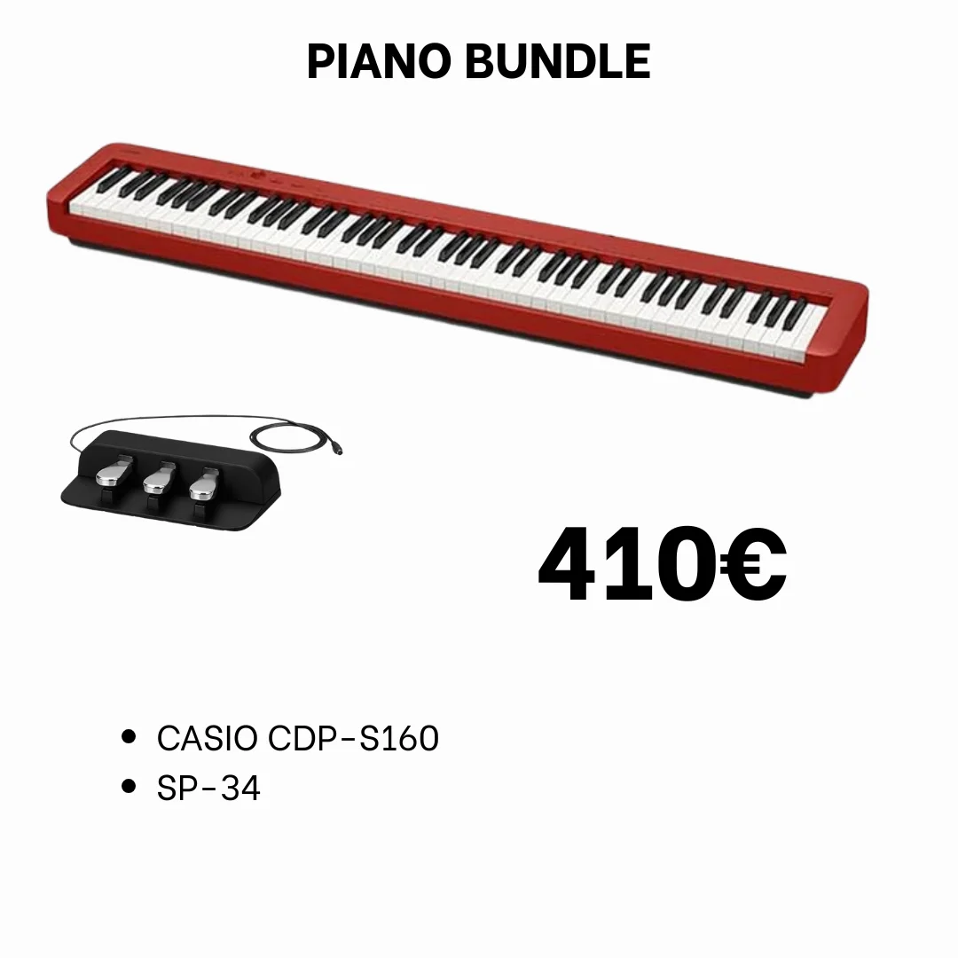 Φωτογραφία προϊόντος: CASIO CDP-S160 + SP-34