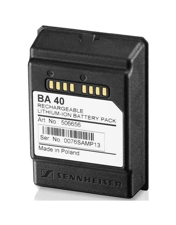Φωτογραφία προϊόντος: SENNHEISER BA-40 Επαναφορτιζόμενη Μπαταρία για SL TS και Boundary