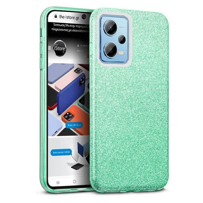 Φωτογραφία προϊόντος: Θήκη Hybrid Strass Green Xiaomi Redmi Note 12 4G