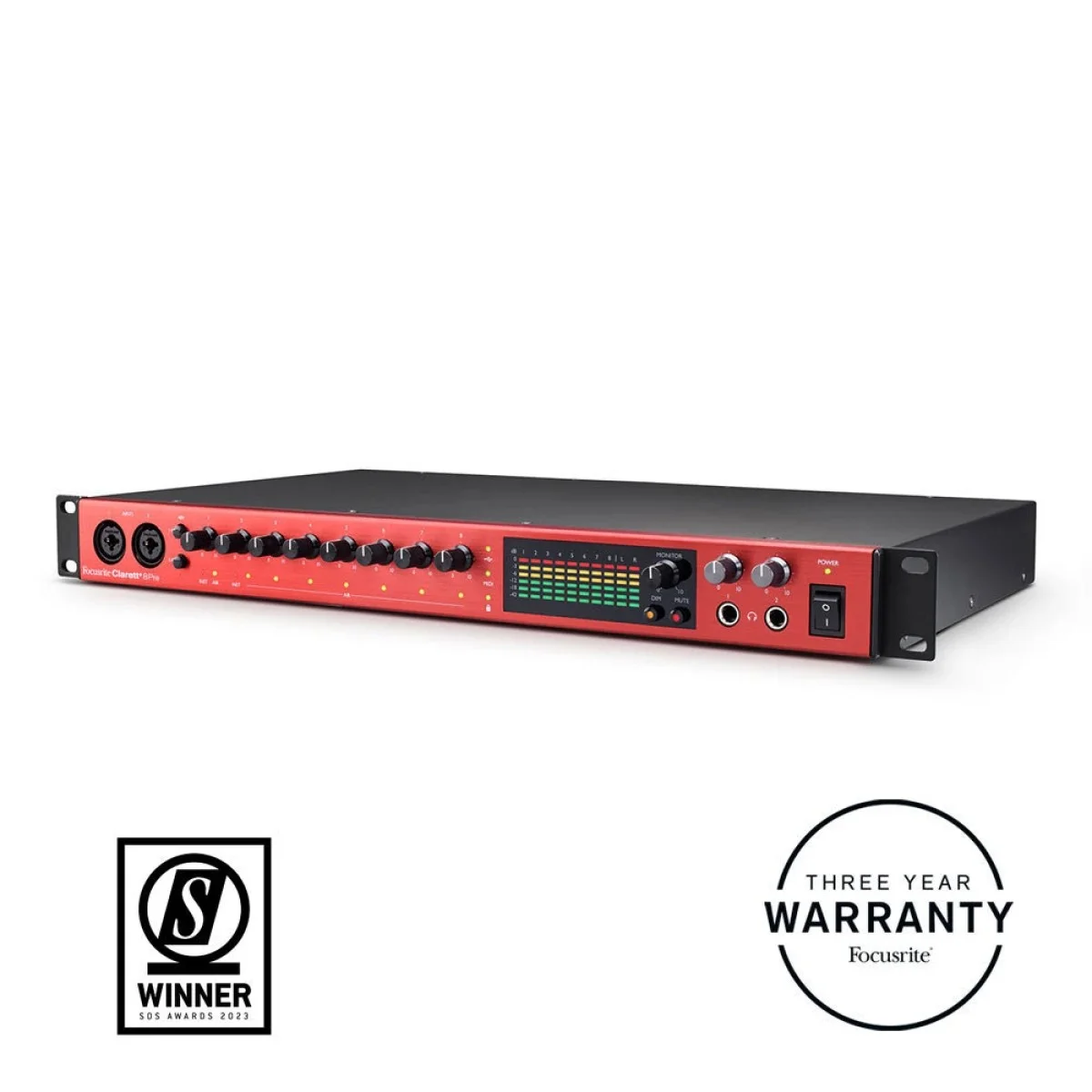 Φωτογραφία προϊόντος: FOCUSRITE USB AUDIO MIDI INTERFACE 18-IN/20-OUT