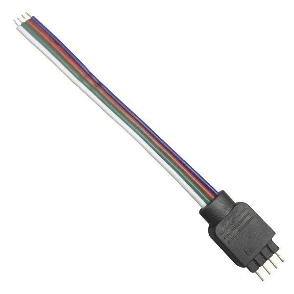 Φωτογραφία προϊόντος: [:el]RGB Connector με καλώδιο 4 PIN[:en]RGB Connector With Cable 4 PIN[:]