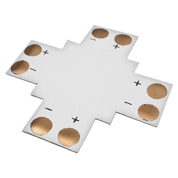 Φωτογραφία προϊόντος: [:el]Connector + για Ταινία LED 7.2 + 14.4 Watt[:en]Connector + for LED Strip 7.2 + 14.4 Watt[:]