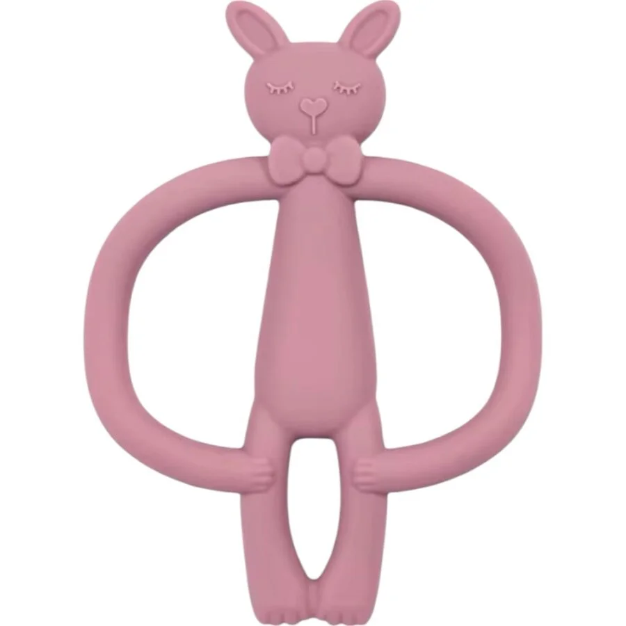 Φωτογραφία προϊόντος: Pink, Sally Rabbit, μασητικό οδοντοφυΐας από σιλικόνη, Queen Mother