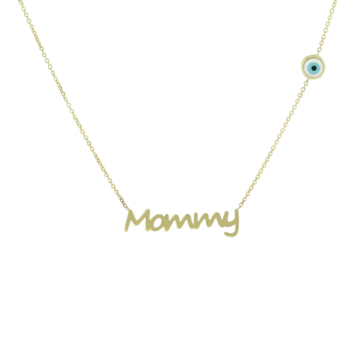 Φωτογραφία προϊόντος: ΟΕΜ Κολιέ Mommy από Κίτρινο Χρυσό Κ14 ΚΡ2539