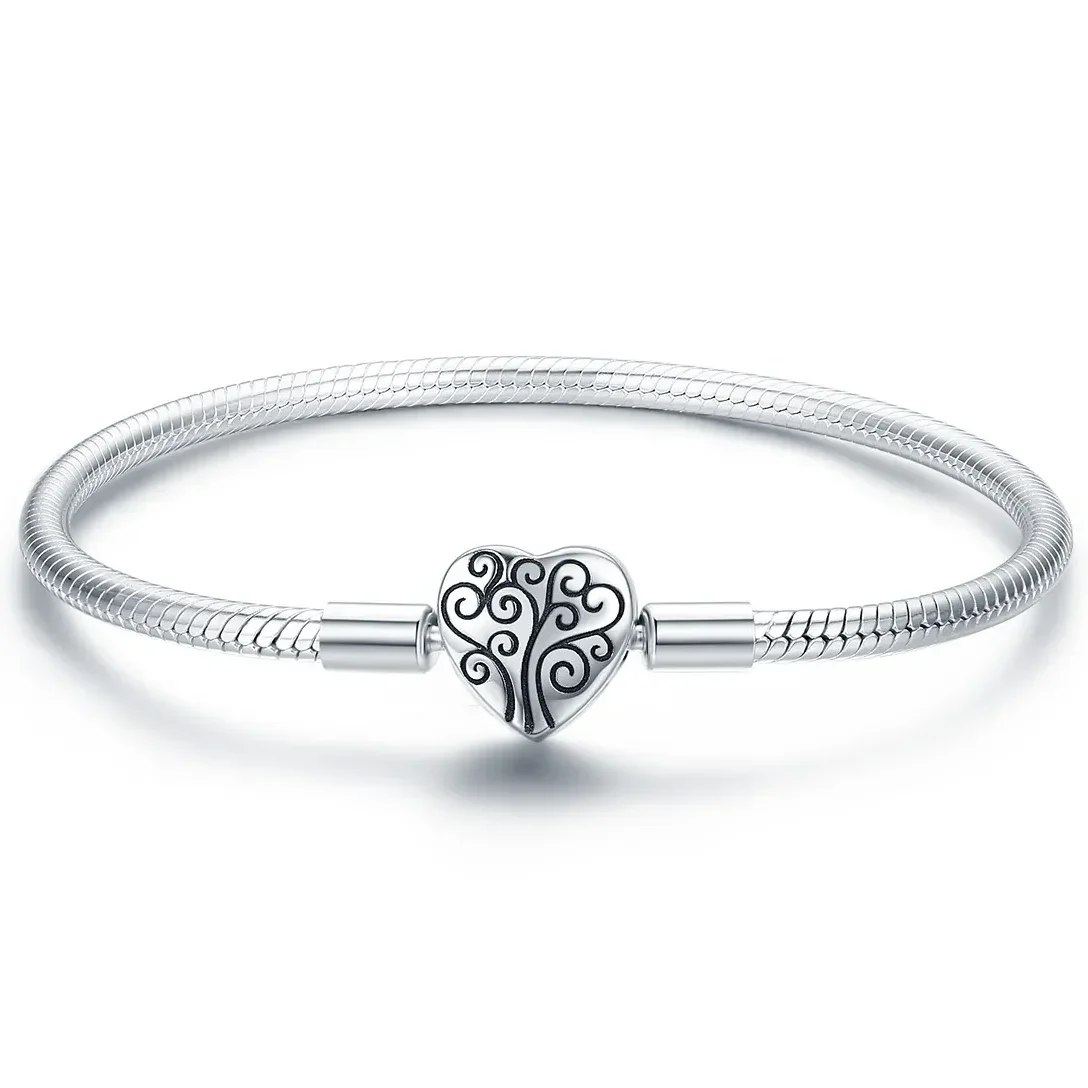Φωτογραφία προϊόντος: Βραχιόλι Silver Me Tree heart για Σύμβολα από Επιπλατινωμένο Ασήμι 925 ΑΒΡ0992