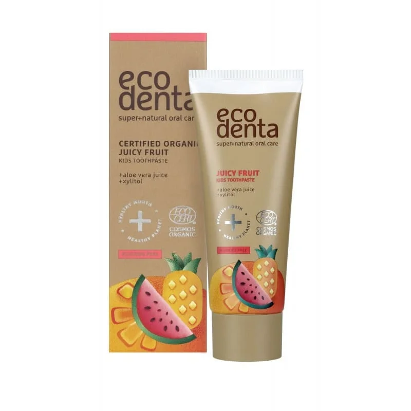 Φωτογραφία προϊόντος: OEM Cosmos Organic - Βιολογική Οδοντόκρεμα για Παιδιά με Διάφορα Φρούτα / Juicy fruit kids toothpaste