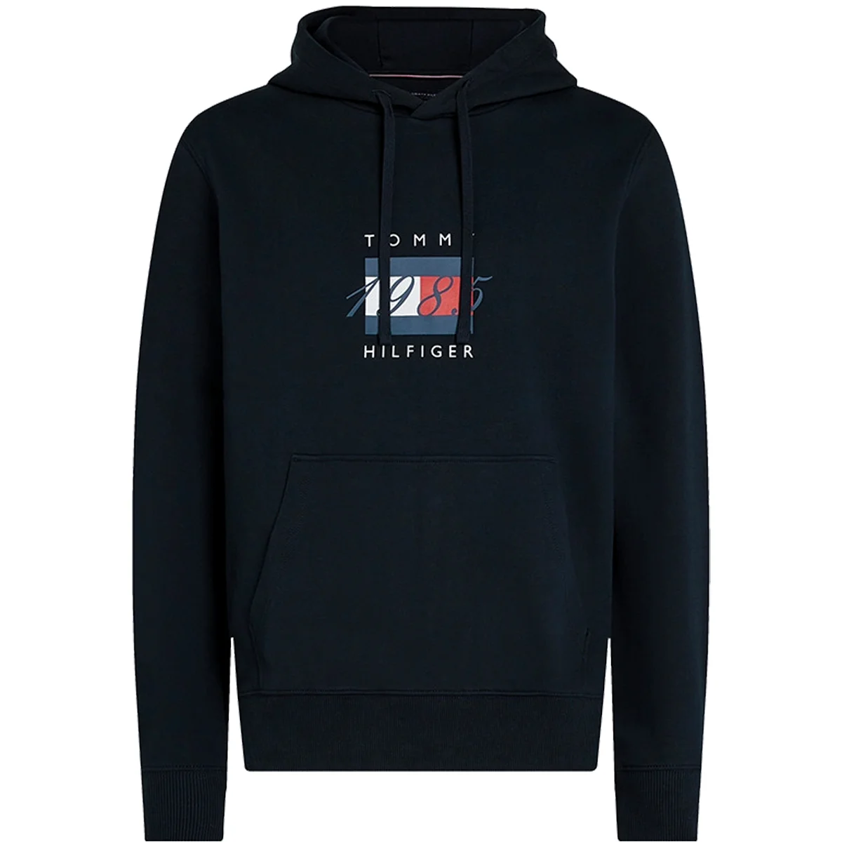 Φωτογραφία προϊόντος: TOMMY HILFIGER - LINEAR FLAG GRAPHIC HOODIE - MW0MW41332-BDS BLACK Μαύρο