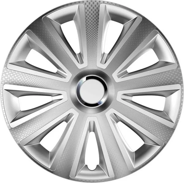 Φωτογραφία προϊόντος: Auto GS Τάσια Αυτοκινήτου Aviator Ασημί - Carbon Με Δαχτυλίδια Χρωμίου 104288 Rc Cbx 14''