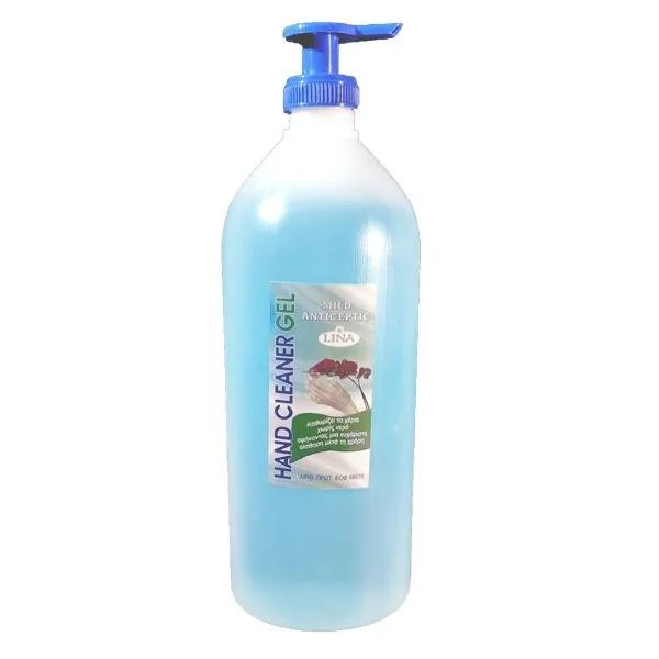 Φωτογραφία προϊόντος: L.IN.A Hand Cleaner Αντισηπτικό Gel χεριών 75 βαθμών με 75% αλκοόλη 1000ml με αντλία