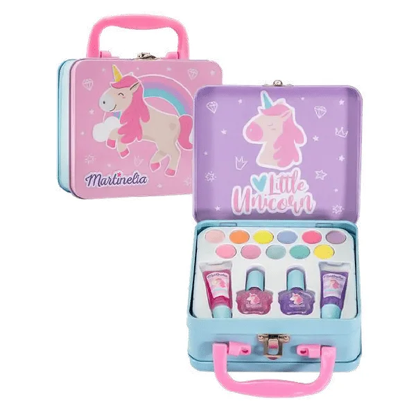 Φωτογραφία προϊόντος: Martinelia Unicorn Medium Tin Case Παιδικό Σετ Καλλυντικών 250gr